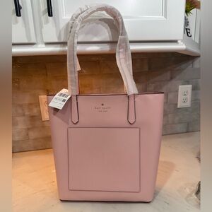Kate Spade Pink "Daily" Tote Bag. Chalk pink K8662